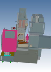 全自动活塞环梯面磨床软件开发与CAD技术应用